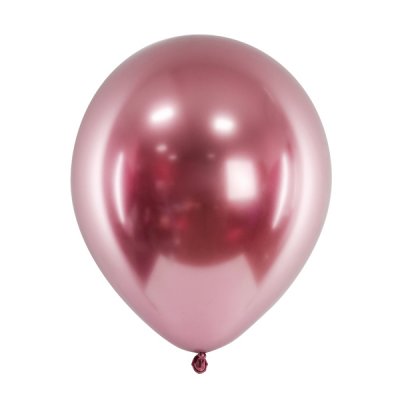 50 st Glossy Balloons - rosé