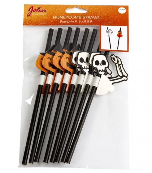 papperssugrör Halloween