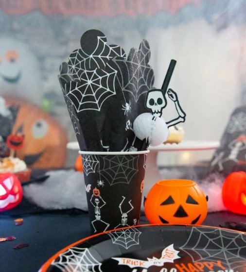 papperssugrör Halloween