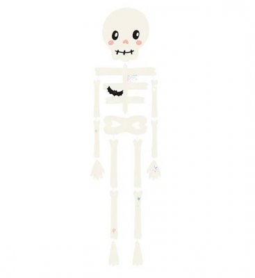 Halloweendekoration skelett