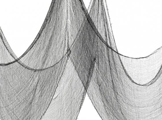 Smooth Decorative Material, black, 0.72x9.8m