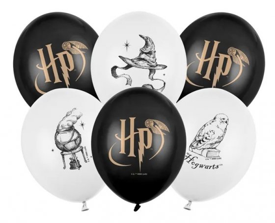 Ilmapallot Harry Potter 6 kpl