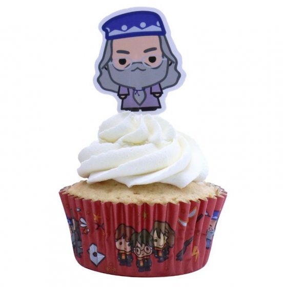 Muffinsformar och toppers Harry Potter