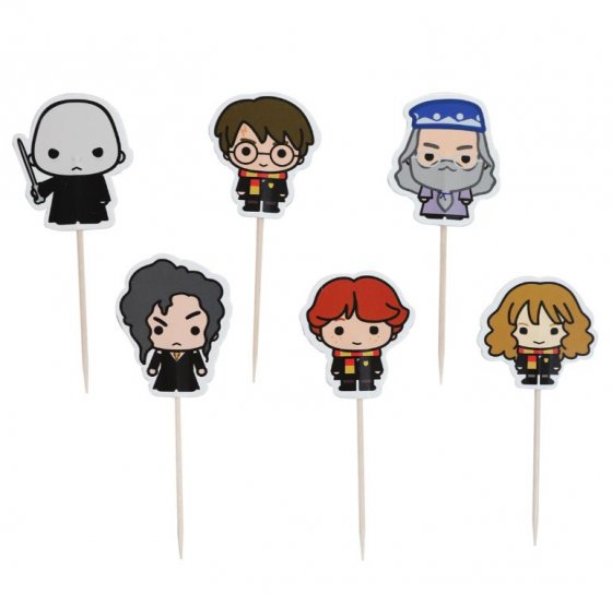 Muffinsformar och toppers Harry Potter