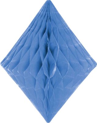 Honeycomb diamond Blue