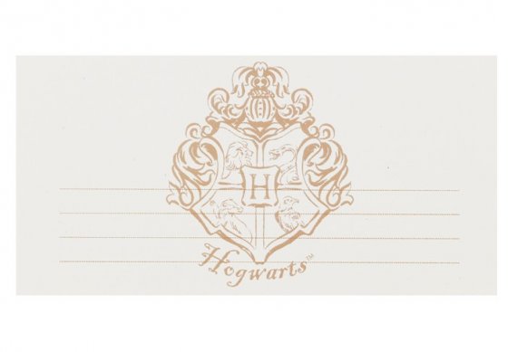 Harry Potter Kutsukortit ja kirjekuoret 6 kpl