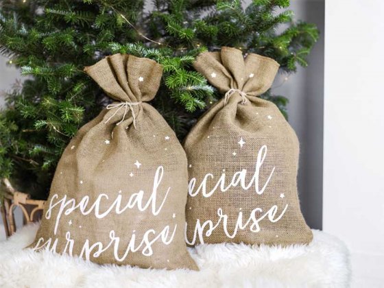 Special Surprise Julklappsäck Jute