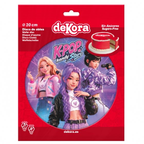 Kakkukuva K-pop Kandy Stars 20 cm nro 1