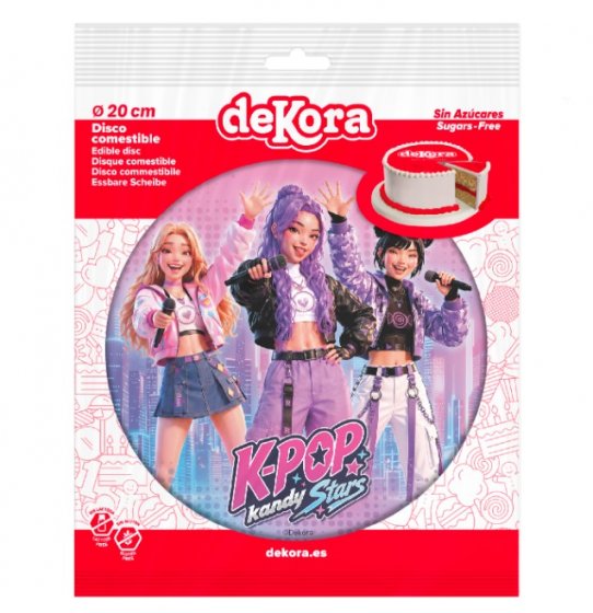 Kakkukuva K-pop Kandy Stars 20 cm nro 2