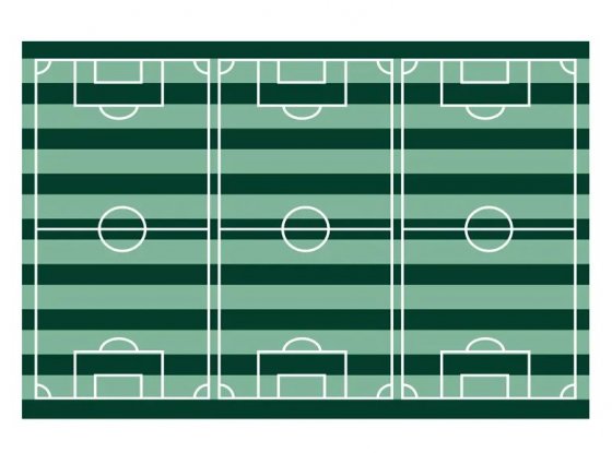 Kalasduk Fotboll 120 x 180 cm