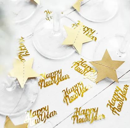 Guldkonfetti Happy New Year