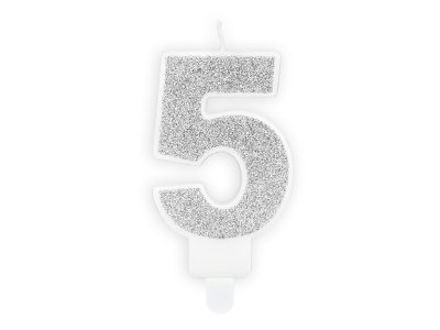 Sifferljus Silver Sparkle 5