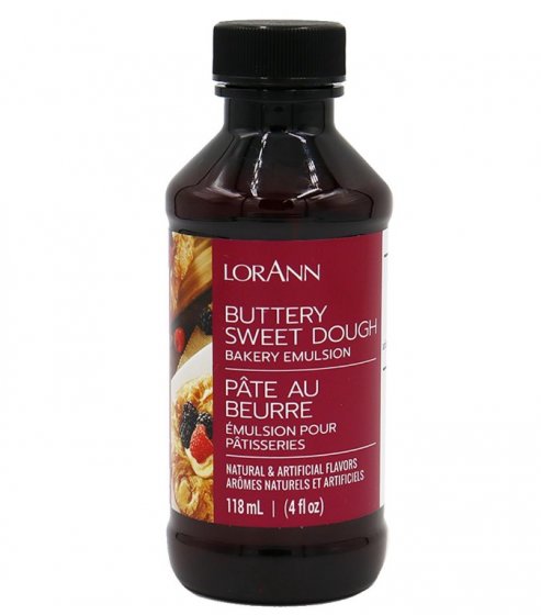LorAnn Bakery Emulsion Buttery Sweet Dough 118ml