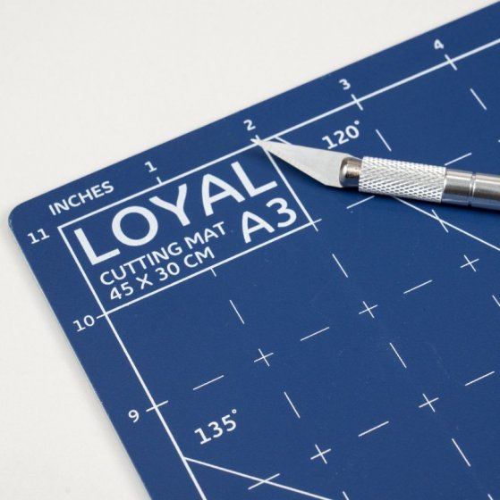 Loyal modelleringskniv
