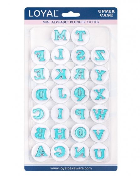 Loyal Plunger-muotit - Kirjaimet