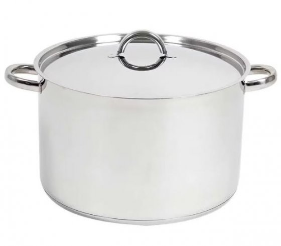 Stor gryta rostfritt stål