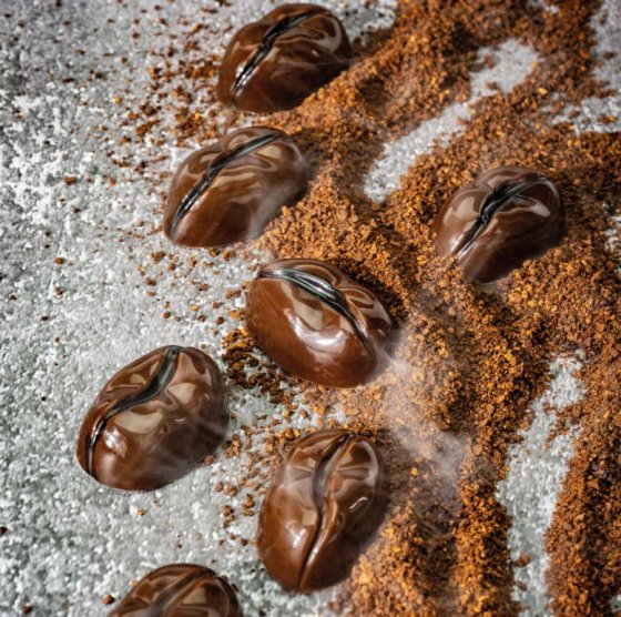 Pralinform kaffeböna