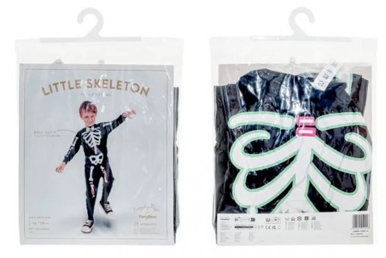skelett maskeraddräkt