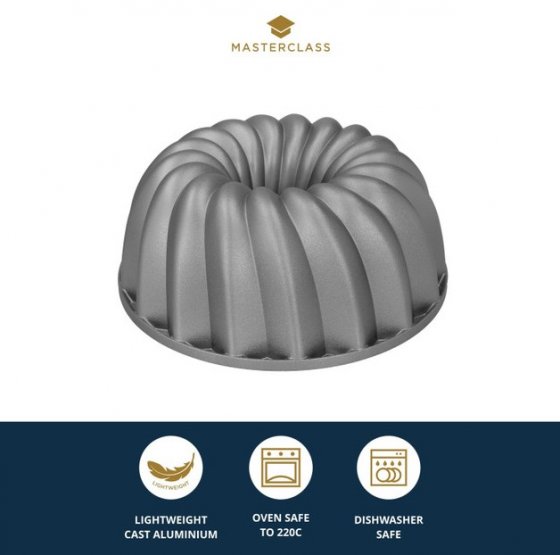 MasterClass Sockerkaksform Swirl 24 cm