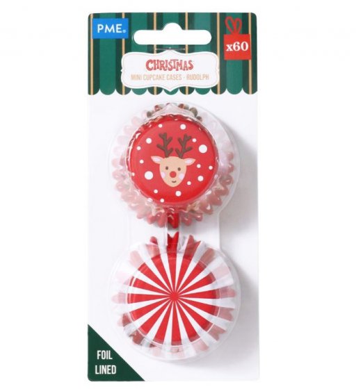 PME Mini muffinsivuoat Rudolph 60 kpl