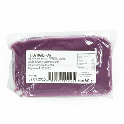 Marsipan lila 500 g