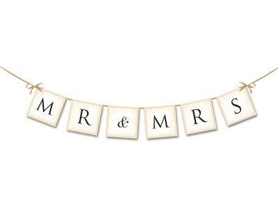 Banner Mr & Mrs 1
