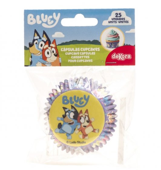 Dekora Muffinssivuoat Bluey & Bingo 25 kpl