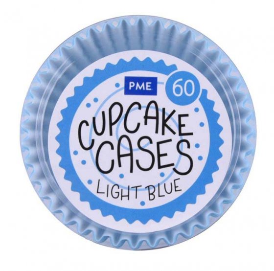 Muffinsformar ljusblå