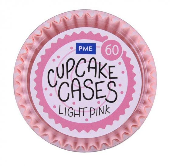 Muffinsformar ljusrosa