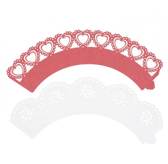 PME Cupcake Wrappers Vintage Lace