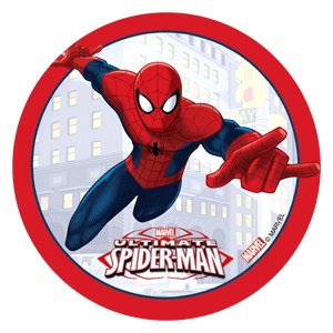 Tårtoblat Spiderman 5 - 14,5 cm