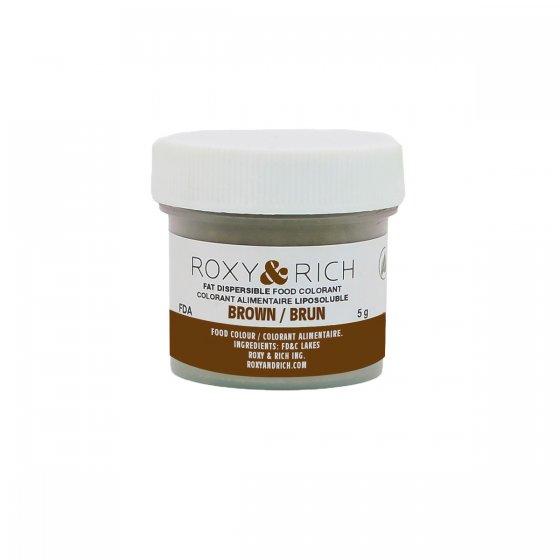 Roxy & Rich Rasvaliukoinen Tomuväri Brown 5 g