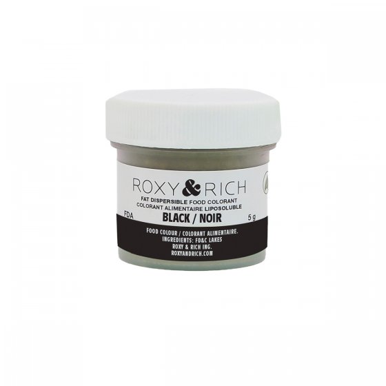 Fettlöslig svart pulverfärg