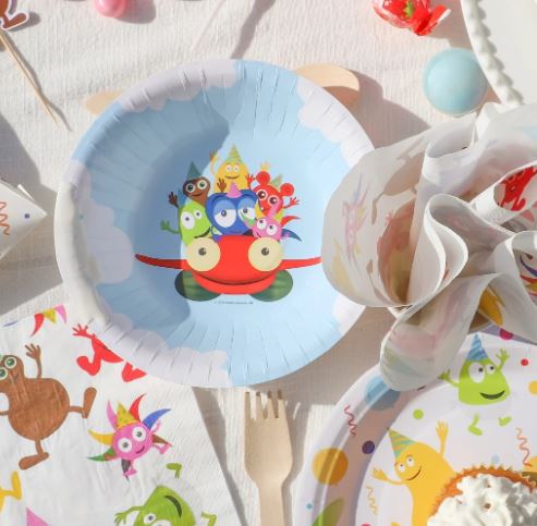 papperstallrikar Babblarna