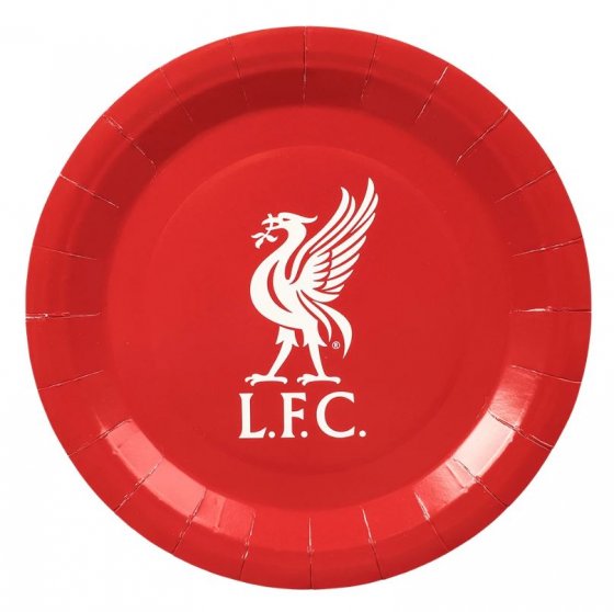 Paperilautaset Liverpool F.C. 8 kpl