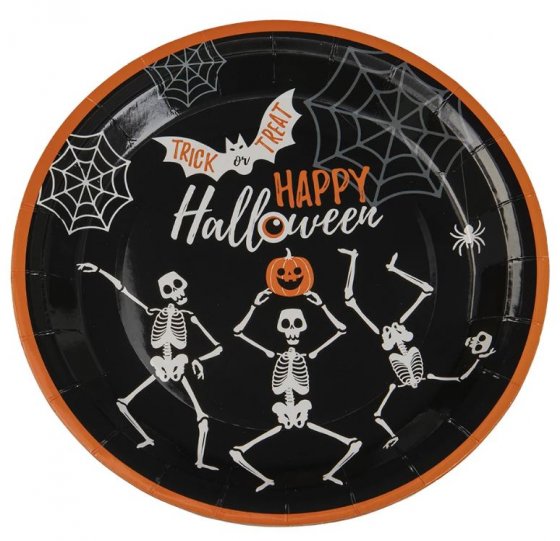Papperstallrikar Halloween