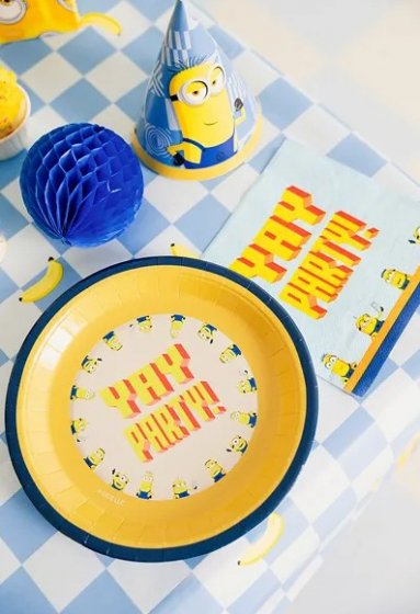 Papperstallrikar Minioner