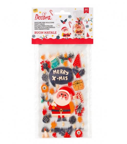 Treat bags merry christmas