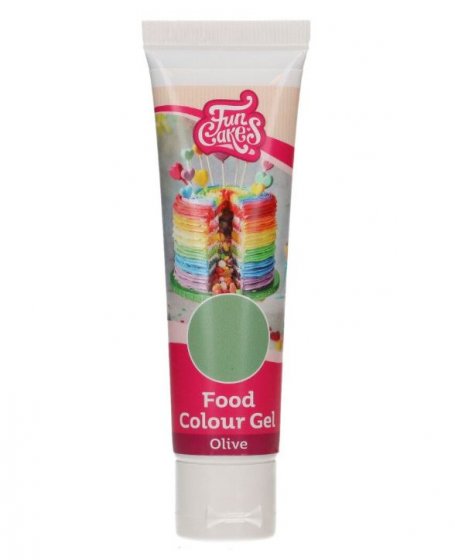 Pastafärg olivgrön