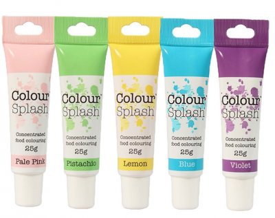 Färgpaket Colour Splash Pastell pastafärg 5-pack
