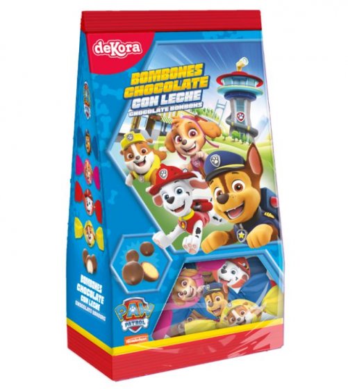 Paw Patrol suklaakarkit pussissa