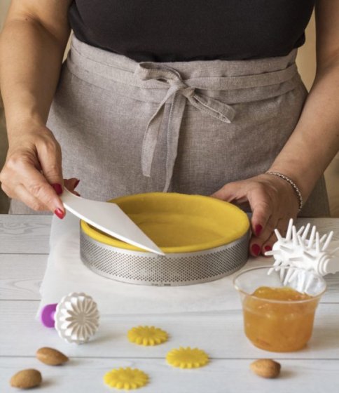 Perforerad bakform rund