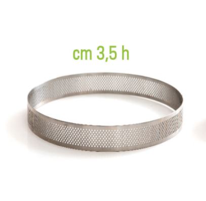 Perforerad bakform rund