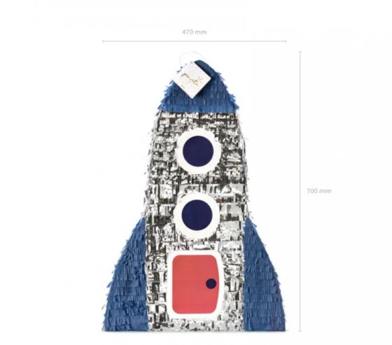 Pinata Rymdraket 70 cm