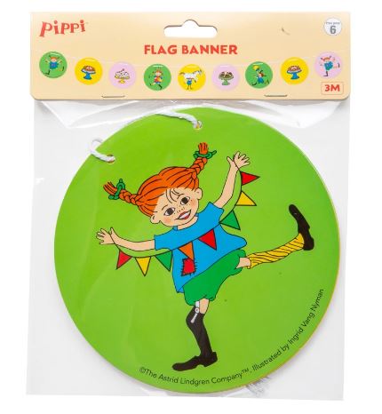 kalasbanner Pippi Långstrump