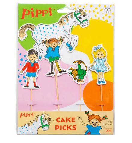 Cake Toppers Pippi Långstrump