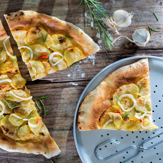 Bakplåt pizza