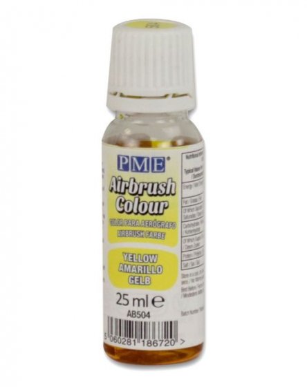 PME Airbrush-väri Keltainen 25 ml