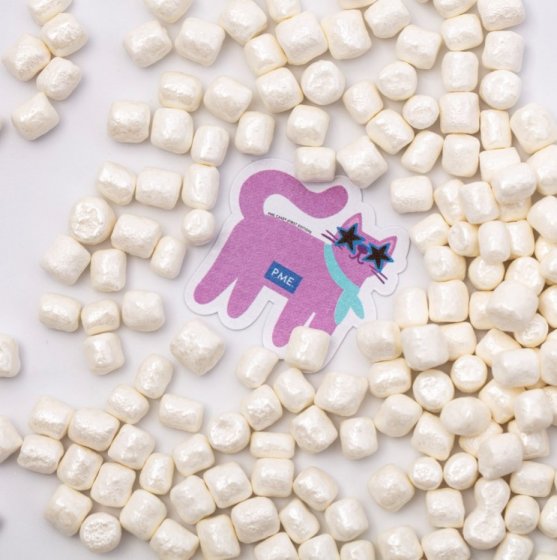 PME Crunchy Marshmallows Pearl White
