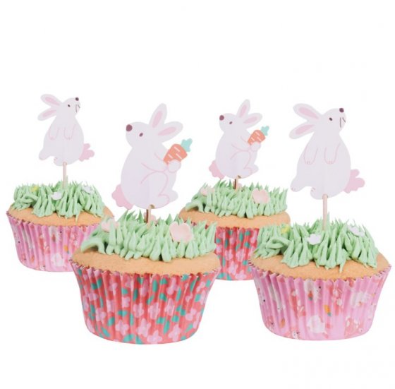 PME Muffinsformar & toppers Kaniner 24-pack